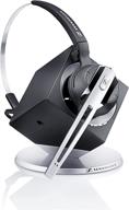 🎧 sennheiser officerunner dect 6.0 wireless office headset with microphone - classic silver: unmatched audio quality and comfort logo