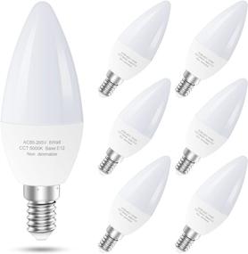 img 4 attached to Candelabra Non Dimmable Chandelier Lightbulbs - Equivalent to Candelabra Bulbs