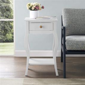 img 1 attached to 💁 Stylish and Versatile Kennedy Accent Table in Gray: A Perfect Addition to Any Décor