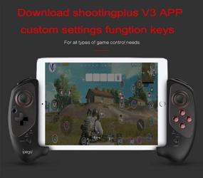 img 1 attached to 🎮 Enhance Gaming Experience: ipega-PG-9083S Wireless 4.0 Smart PUBG Mobile Controller for Samsung Galaxy S10/S20/Note 20 P30/Mate Tablets & Smartphones (Android 6.0+)