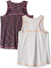 img 3 attached to Affordable and Versatile: Amazon 👕 Essentials Girls' 2-Pack Active Tank Tops