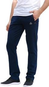 img 4 attached to SCR SPORTSWEAR S-4X Long Inseam Men's Sweatpants: Workout, Athletic, Running Sweats Lounge Pants with Zipper Pockets