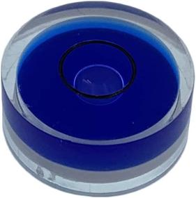 img 3 attached to 🔵 GFNT 25mm Circular Bubble Spirit Level - Set of 4 Blue Water Levels for Improved Tripod, Phonograph, Turntable Stability