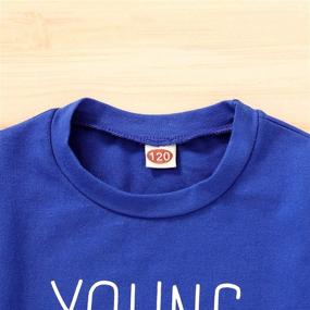 img 2 attached to 👦 Younger Star: Trendy Boys' T-Shirt Clothes for Fashionable Children