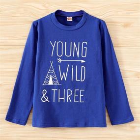 img 3 attached to 👦 Younger Star: Trendy Boys' T-Shirt Clothes for Fashionable Children