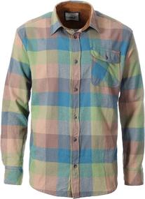 img 4 attached to 👕 Gioberti Men's Brushed Checkered Corduroy Contrast Clothing