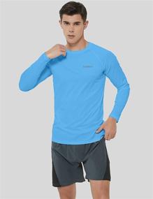 img 3 attached to DEMOZU Performance Lightweight Workout Protection Men's Clothing and Active