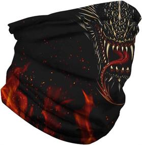 img 3 attached to 🎭 Bold Bandanas Rave 3D Print Face Mask: Dust, Sun & Wind Protection Outdoors – Versatile Balaclava Headband for Unisex