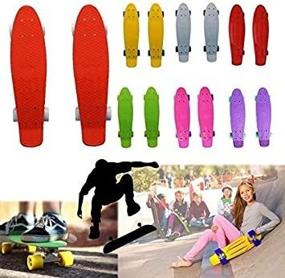 img 1 attached to Dazzling Plastic Cruiser Skateboard Polypropylene