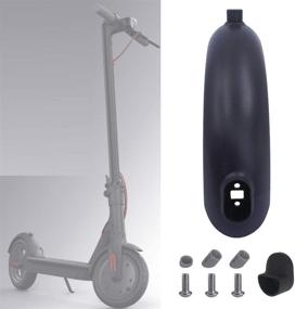 img 2 attached to 🛴 Glodorm Rear Fender Mudguard Kit for Xiaomi M365/M365 Pro Electric Scooter - Premium Replacement Parts and Accessories