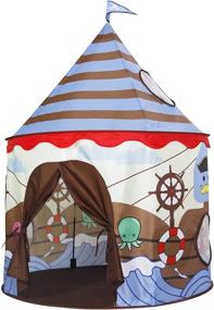 img 4 attached to 🏰 Волшебный домик Homfu Castle: вдохновите детей на воображаемые игры с прекрасными узорами.