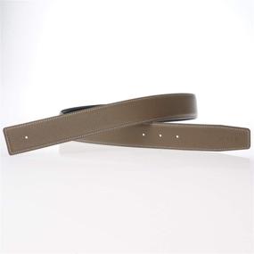 img 2 attached to Replacement Reversible Genuine Leather 32Inch Men's Accessories for Belts