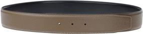 img 3 attached to Replacement Reversible Genuine Leather 32Inch Men's Accessories for Belts