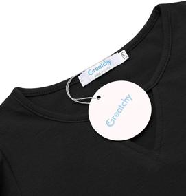 img 3 attached to 👚 Stylish Summer Sleeve T Shirt for Girls' Clothing: Great Choice for Tops, Tees & Blouses