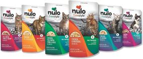 img 3 attached to Nulo Freestyle Wet Cat Food - Natural, Grain-Free 2.8 oz Pouches, 6 or 🐱 24 Count - High Protein, Amino Acids for Heart Health - Premium Kitten, Senior Soft Food