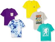 👕 spotted zebra boys' short-sleeve t-shirts: vibrant styles for toddlers and kids logo