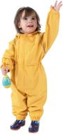 jan & jul waterproof rain play-suit for baby, toddler, and kids - puddle-dry technology logo