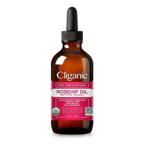 img 3 attached to 🌹 Cliganic Organic Rosehip Seed Oil for Face - 100% Pure & Natural Cold Pressed, Unrefined, Non-GMO Carrier Oil for Skin, Hair, and Nails