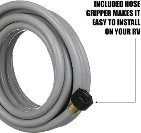 img 2 attached to 🏕️ Valterra RV Flushing Hose - 1/2" x 25', Gray - Ideal for Campers and Trailers