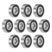 uxcell 16100 2rs groove bearings double logo