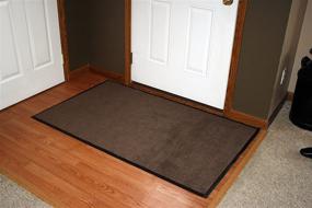 img 1 attached to 🏠 Durable Indoor Entrance Mat with Wipe N Walk Backing