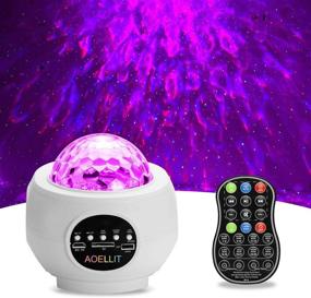 img 4 attached to 🌌 Bedroom Star Projector Sky Light: LED Galaxy Starlights Music Nebula Cove Projector for Kids and Adults - Planetarium Night Light