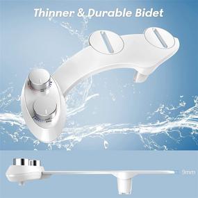 img 3 attached to 🚽 BLUE STONE Bidet Toilet: Self Cleaning Dual Nozzle, Adjustable Pressure Control