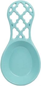 img 3 attached to 🏠 Enhance Your Kitchen with the Home Basics Turquoise Lattice Collection: Premium Food Service Equipment & Supplies