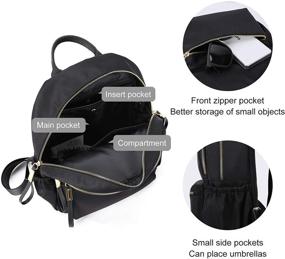 img 1 attached to Backpack Lightweight Waterproof Fashion Handbag