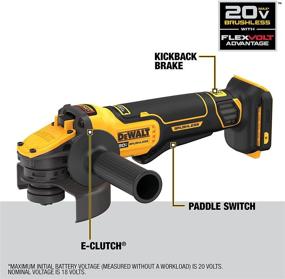 img 3 attached to DEWALT FLEXVOLT ADVANTAGE Grinder DCG416B