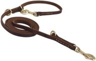 🐾 premium 8ft dog leash for small, medium, and large dogs - multipurpose hands-free genuine leather leash for dog training and durability logo