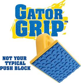 img 3 attached to 🔧 Gator Grip Safety Push Block 2 Pack with Enhanced Blue Rubber Podular Pattern for Ultimate Gripping Power, Perfect for Router Tables, Jointers, Shapers, and Band Saws