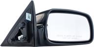 🔍 непокрашенное, необогреваемое, нескладывающееся правое зеркало пассажира для toyota camry (сборка в сша) (2007-2010) - замена наружного заднего зеркала - to1321215 логотип