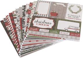 img 2 attached to 🎁 Christmas Delivery Collection Kit by Carta Bella Paper Company CBCD58016