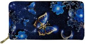 img 4 attached to POLERO American Sunflower Wallet Leather Women's Handbags & Wallets for Wallets