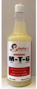 img 4 attached to 🐎 Revitalize Your Horse's Mane and Tail with Shapley's Original M-T-G Skin Treatment Solution: 32 Fl Oz for Hair Growth, Detangling, and Skin Healing