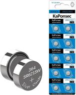 🔋 долговечная батарейка для часов kaponsec 10 штук sr621sw 364 363 lr621 164 ag1 1.5v: надежная энергия для вашего времени логотип