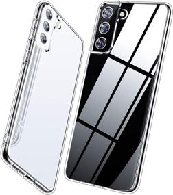 img 4 attached to 📱 Vakoo Samsung Galaxy S21 Case - Military Grade Shockproof, Clear TPU Slim Protective Cover for Galaxy S21