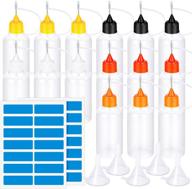 set of 15 precision tip applicator bottles for glue - fandamei logo