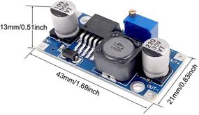 img 1 attached to 🔌 Zixtec 10 Pack LM2596 DC-DC Buck Converter Step Down Module: Efficient Power Supply DIP Output 1.25V-30V 3A (ZT001)