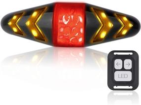 img 4 attached to 🚴 OTYTY Bike Tail Light with Turn Signals | USB Rechargeable, Ultra Bright LED Safety Warning Brake Rear Lights | Wireless Remote Control | 4 Modes | Waterproof | Suitable for Mountain Bike, Road Bicycle