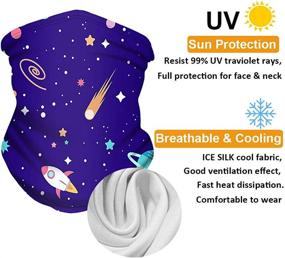 img 2 attached to CHUANGLI Adjustable Drawstring，Boys Balaclava Protection Boys' Accessories at Cold Weather