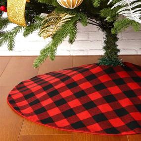 img 4 attached to Sattiyrch Buffalo Christmas Holiday Decorations Seasonal Decor
