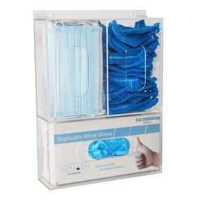 img 4 attached to Aphbrada Acrylic Disposable Dispenser Organizer: Enhanced SEO-friendly Product Name