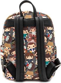 img 2 attached to 🎒 Vibrant Loungefly Stranger Things Characters Backpack: A Must-Have for Fans!