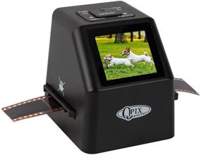 img 4 attached to 📸 High-Resolution Digital Film & Slide Scanner – Converts 35mm 110 135 126KPK Super 8 & 8mm Film Negatives & Slides to 22 MP JPEG Images, Featuring 2.4" LCD Screen and Built-in 128MB Memory (Black)