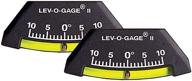 🌞 sun company 306-r lev-o-gage ii inclinometer and tilt gauge - double pack for precise leveling in rv, camper, or trailer logo