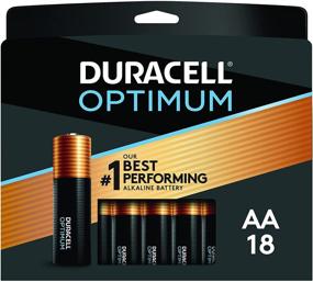 img 4 attached to 🔋 Duracell Optimum AA Batteries (18 Count Pack): Long-lasting Power for Household and Office Devices