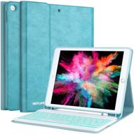 🔋 enhanced ipad case keyboard with backlit wireless bt keyboard & pencil holder - for 10.2 9th 2021/8th/7th gen ipad - detachable & convenient! logo