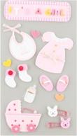 👶 jolees boutique baby girl foam stickers spjh007 - 0015586638707 - other logo